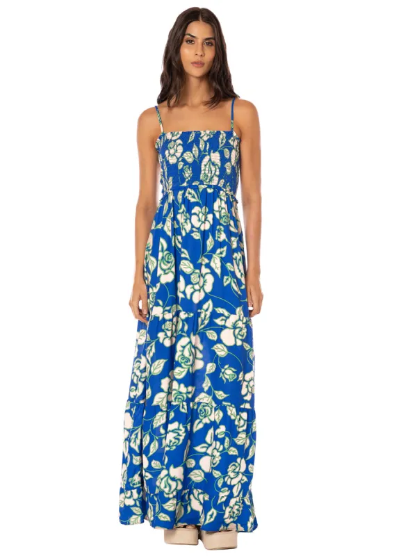 Maaji Cobalt Flora Buttercup Long Dress sold by Maaji