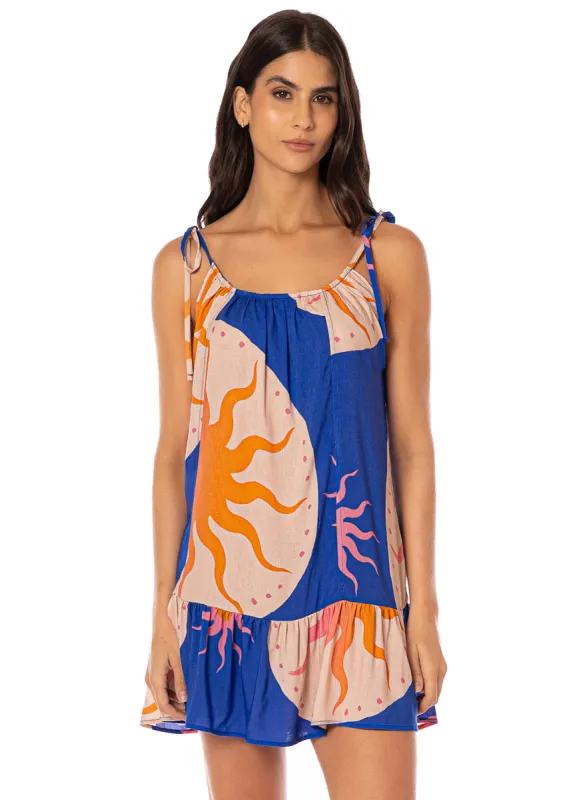 Maaji Sunlit Bloom Magnolia V Short Dress sold by Maaji