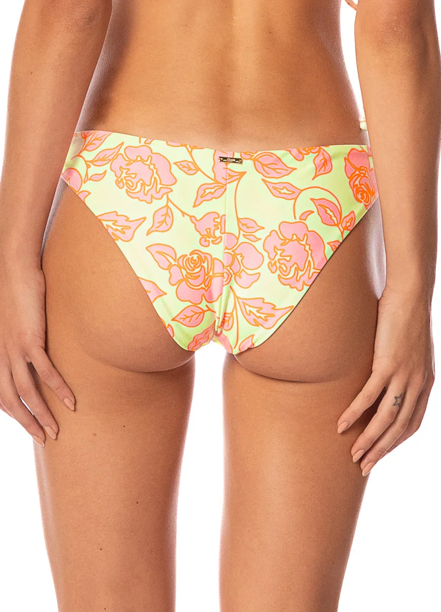 Maaji Blooming Glow Iconic Low Rise Thin Side Bikini Bottom sold by Maaji product image thumbnail 3