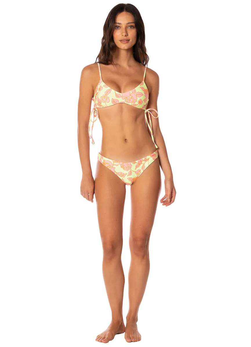 Maaji Blooming Glow Iconic Low Rise Thin Side Bikini Bottom sold by Maaji product image thumbnail 5