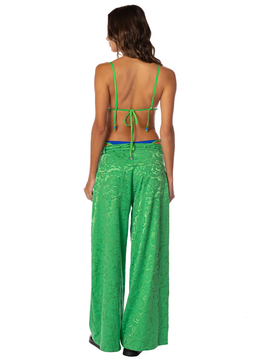 Maaji Emerald Brocade Kimchi Pants sold by Maaji product image thumbnail 2