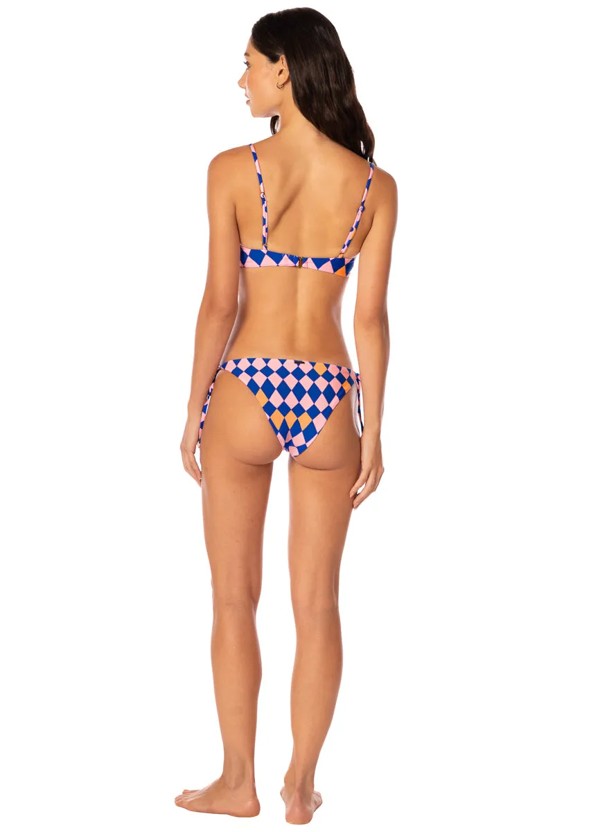 Maaji Like A Diamond Sunning Low Rise Tie Side Bikini Bottom sold by Maaji product image thumbnail 5