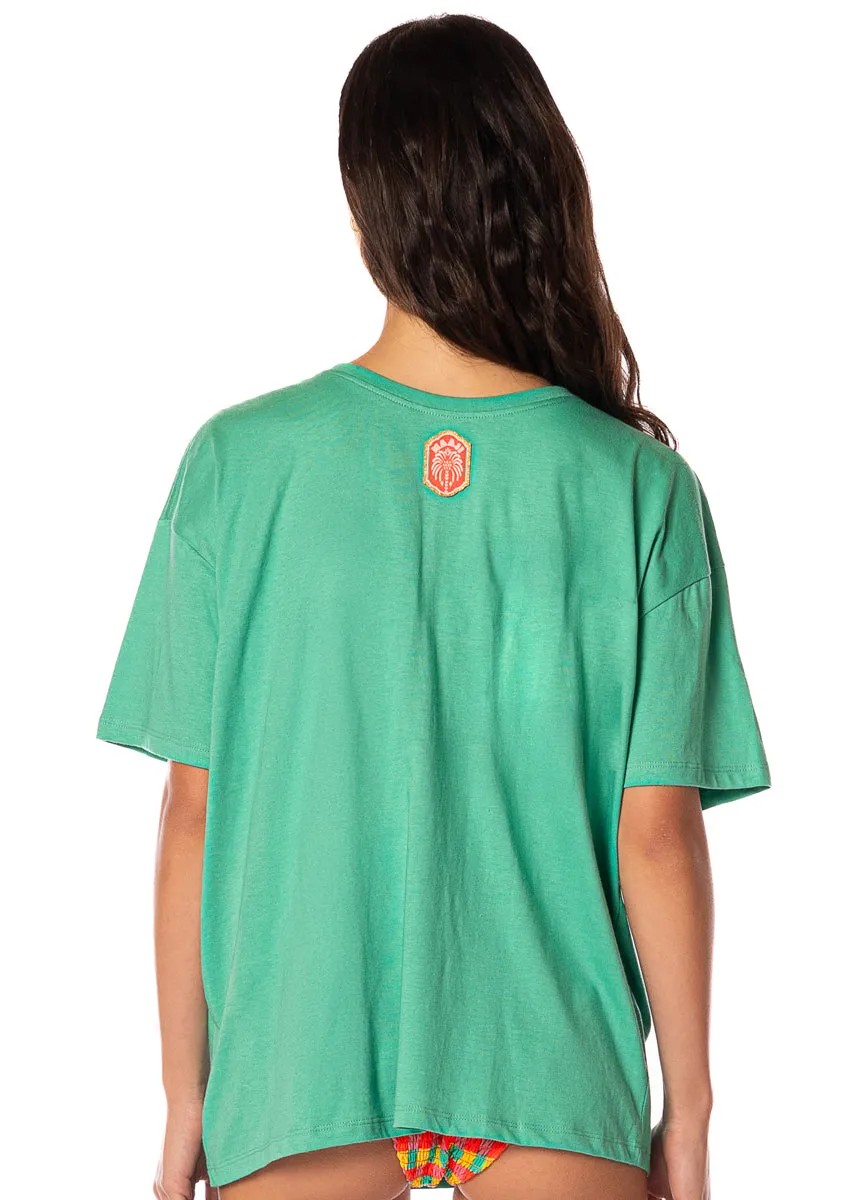 Maaji Tropical Green Azalea T-Shirt sold by Maaji product image thumbnail 2