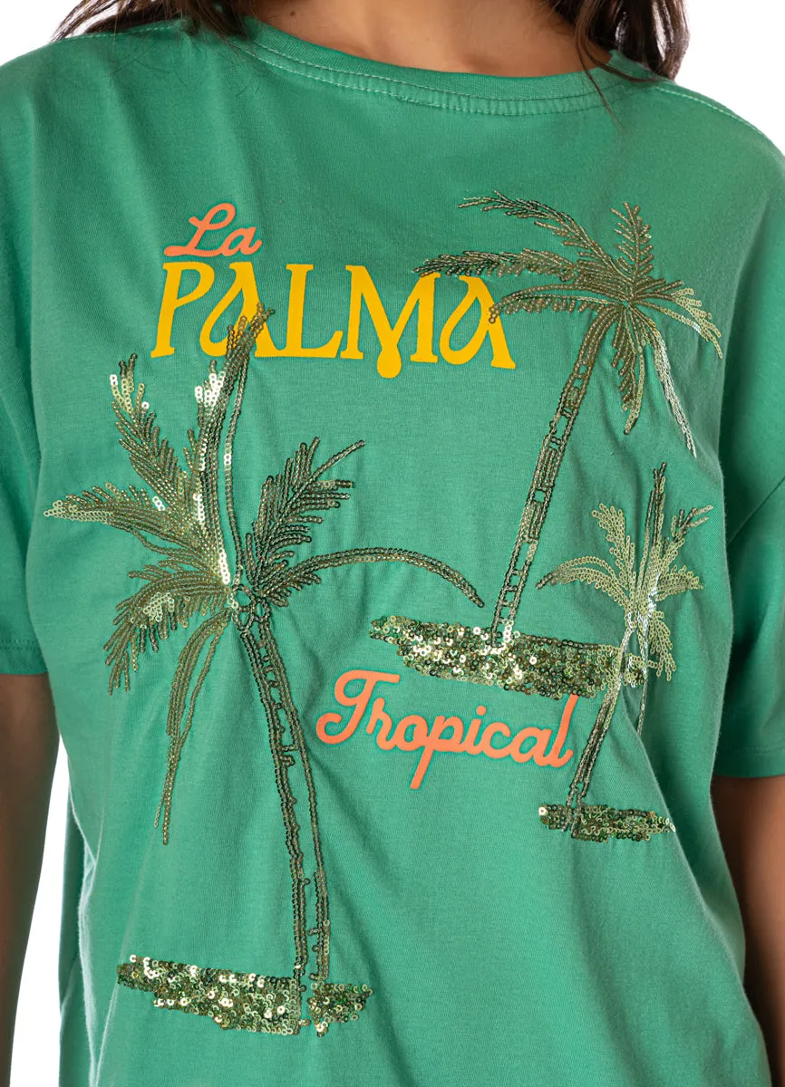 Maaji Tropical Green Azalea T-Shirt sold by Maaji product image thumbnail 3