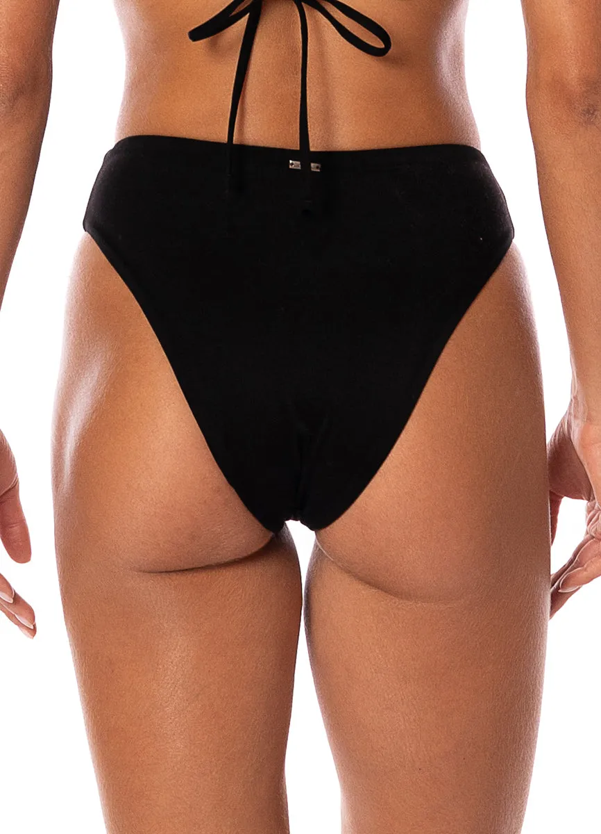 Maaji Midnigh Palm Sully High Rise Classic Bikini Bottom sold by Maaji product image thumbnail 3