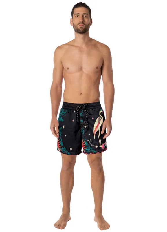 Maaji Flamingo Night Sailor Men Tunks sold by Maaji