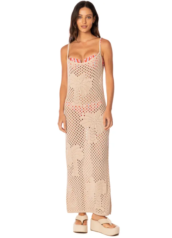 Maaji Beige Breeze Encore Long Dress sold by Maaji