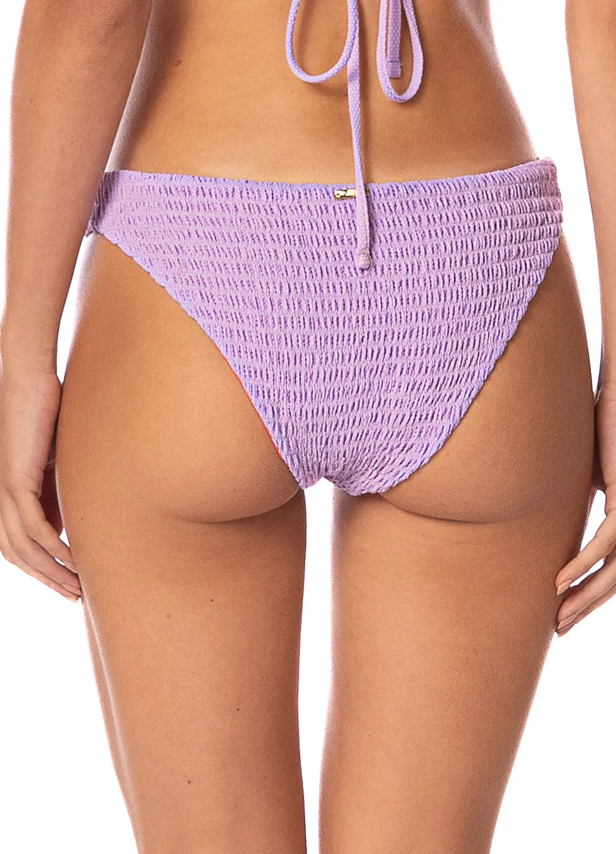 Maaji Purple Lavender Flirt Low Rise Thin Side Bikini Bottom sold by Maaji product image thumbnail 3