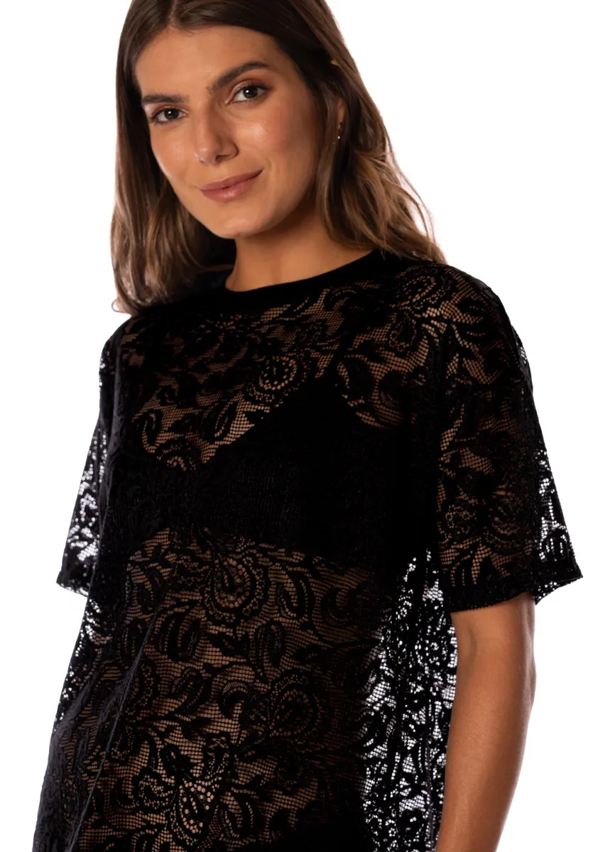 Maaji Lace Twilight Mystique T-Shirt sold by Maaji product image thumbnail 5