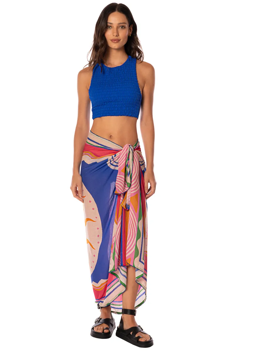 Maaji Sunlit Bloom Isla V Pareo sold by Maaji