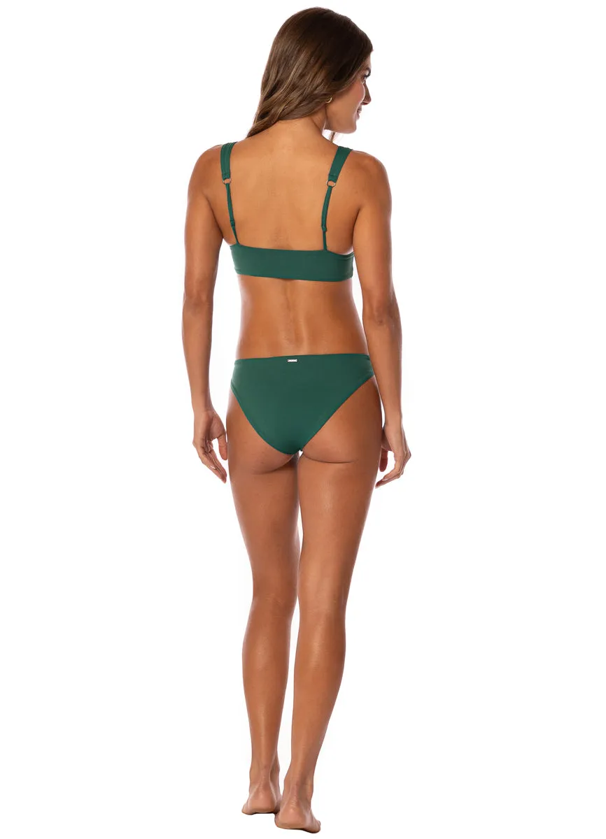 Maaji Brunswick Green Sublimity Regular Rise Classic Bikini Bottom sold by Maaji product image thumbnail 5