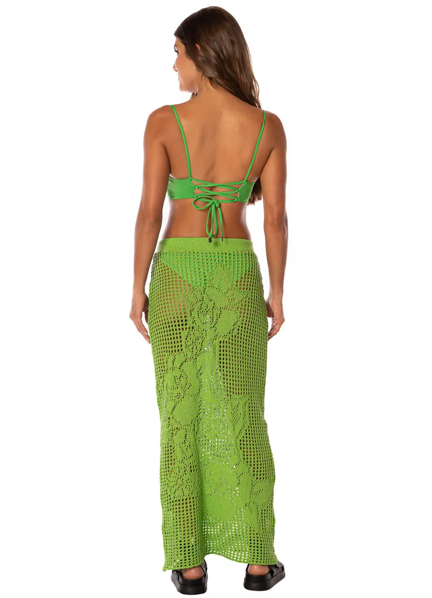 Maaji Emerald Brocade Tano Long Skirt sold by Maaji product image thumbnail 2