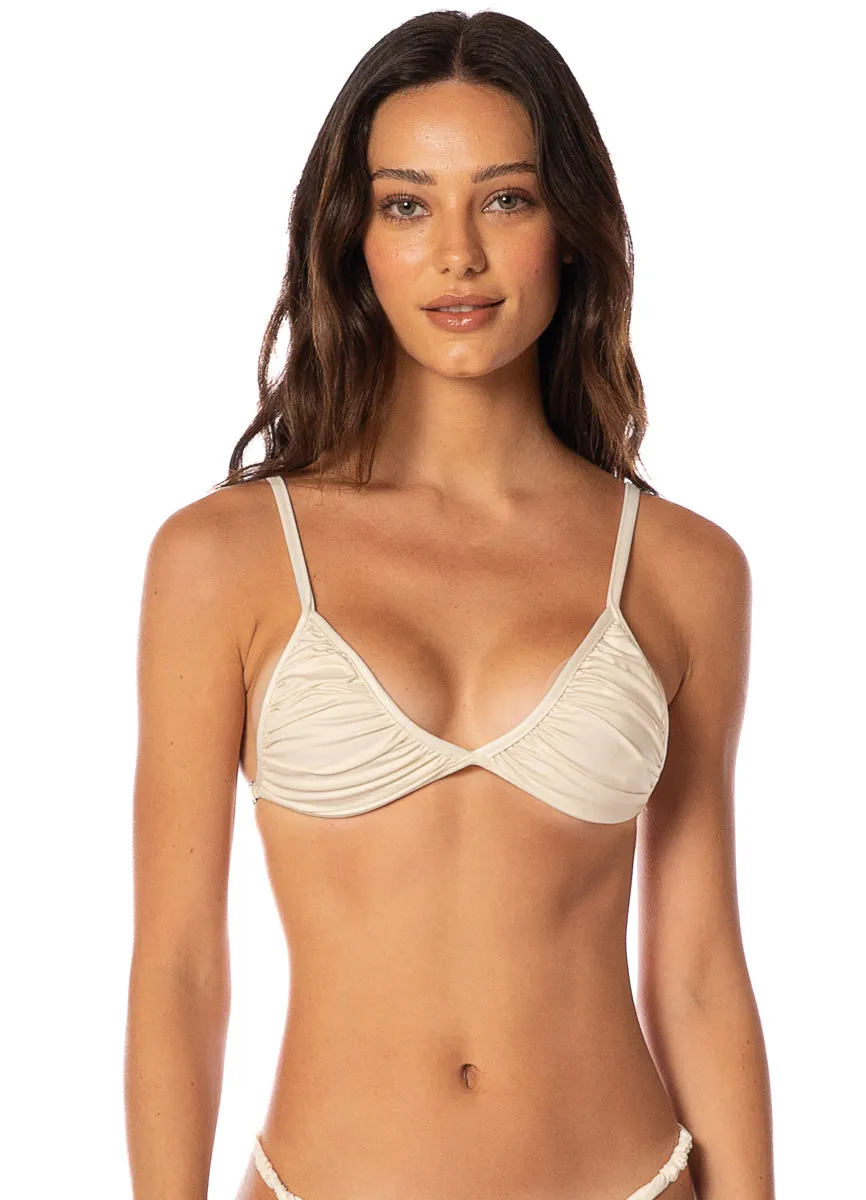 Maaji Crystal Pearl Celestina Fixed Triangle Bikini Top sold by Maaji product image thumbnail 2