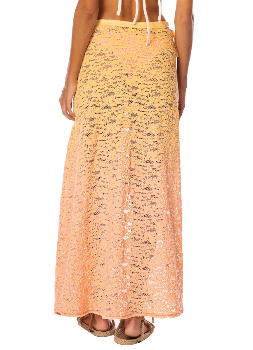 Maaji Sunrise Sky Clay Long Skirt sold by Maaji product image thumbnail 5