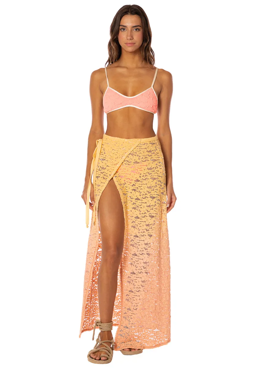 Maaji Sunrise Sky Clay Long Skirt sold by Maaji product image thumbnail 2