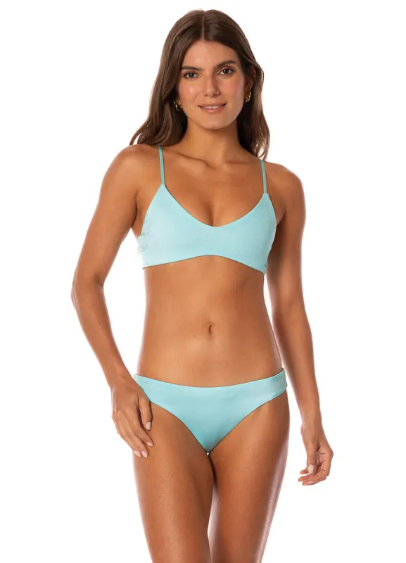 Maaji Blue Heaven Liberties Sporty Bralette Bikini Top sold by Maaji