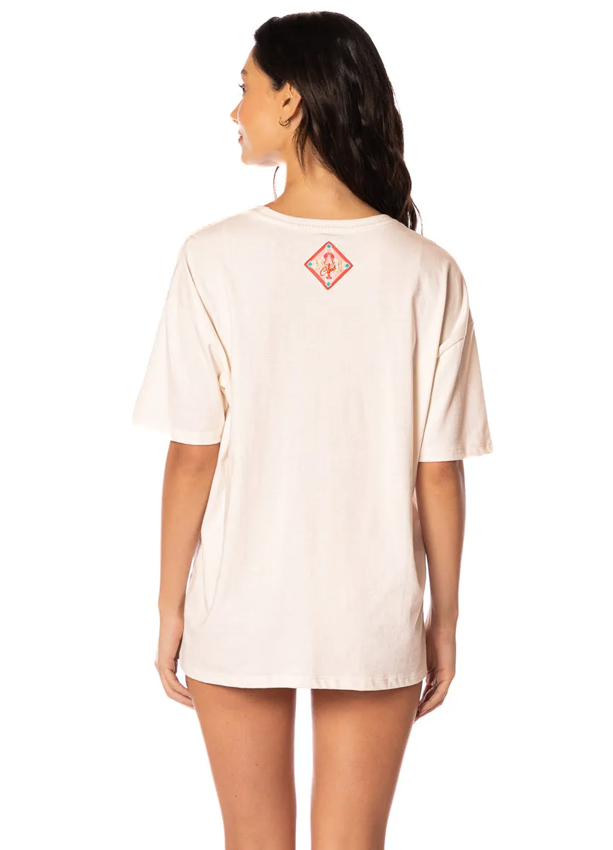Maaji Crystal Pearl Azalea T-Shirt sold by Maaji product image thumbnail 2