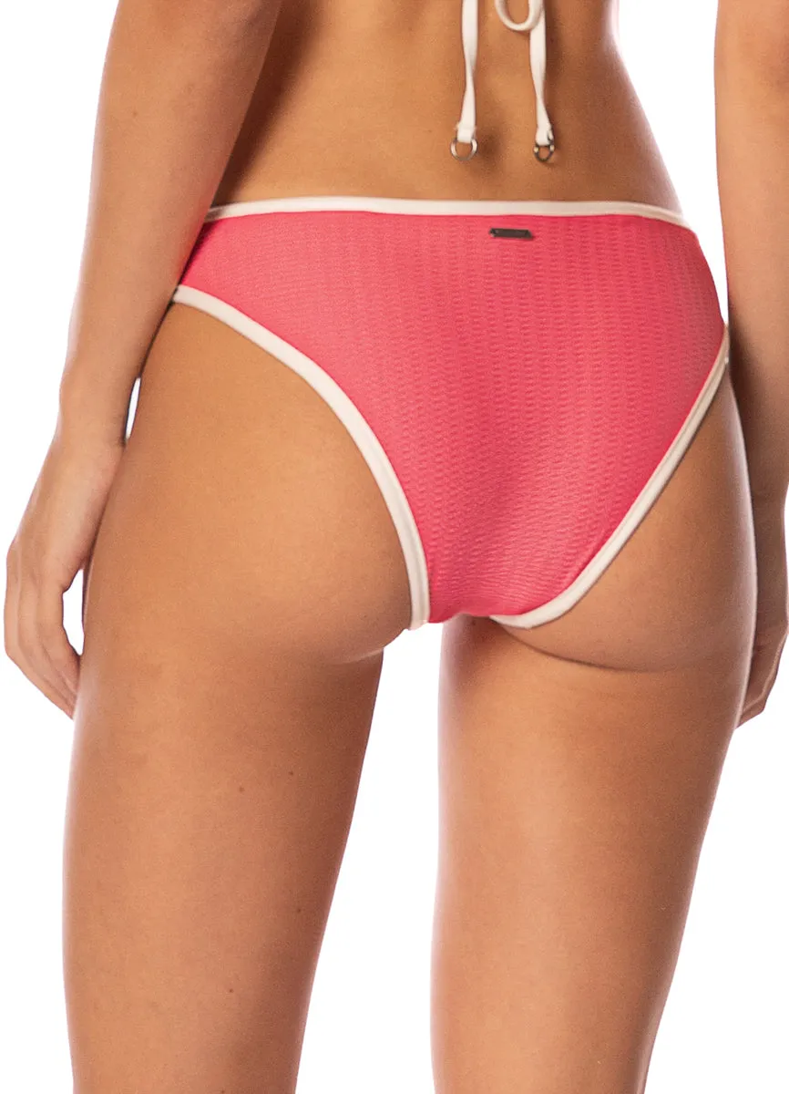 Maaji Coral Ripple Max Regular Rise Classic Bikini Bottom sold by Maaji product image thumbnail 3