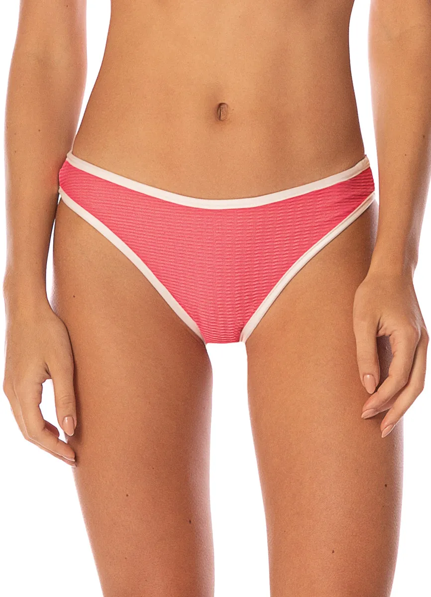 Maaji Coral Ripple Max Regular Rise Classic Bikini Bottom sold by Maaji product image thumbnail 2