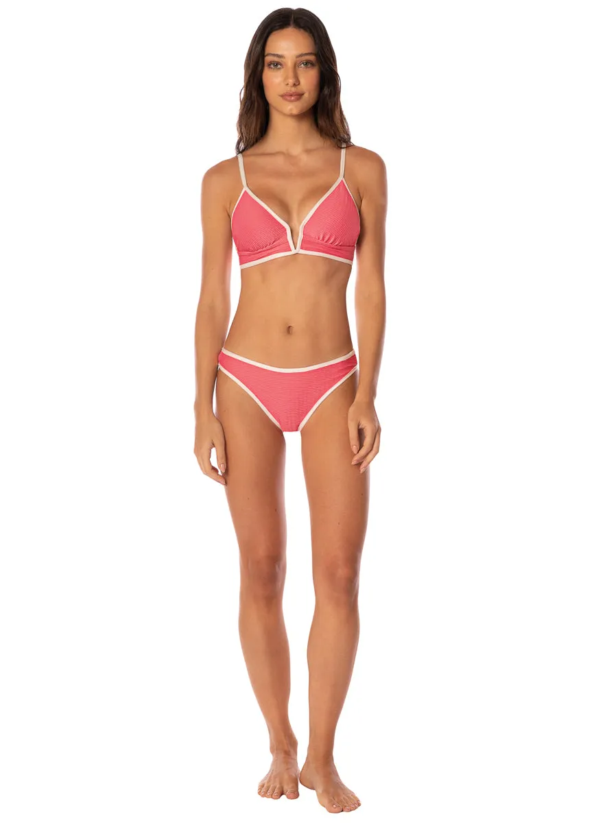 Maaji Coral Ripple Max Regular Rise Classic Bikini Bottom sold by Maaji product image thumbnail 5