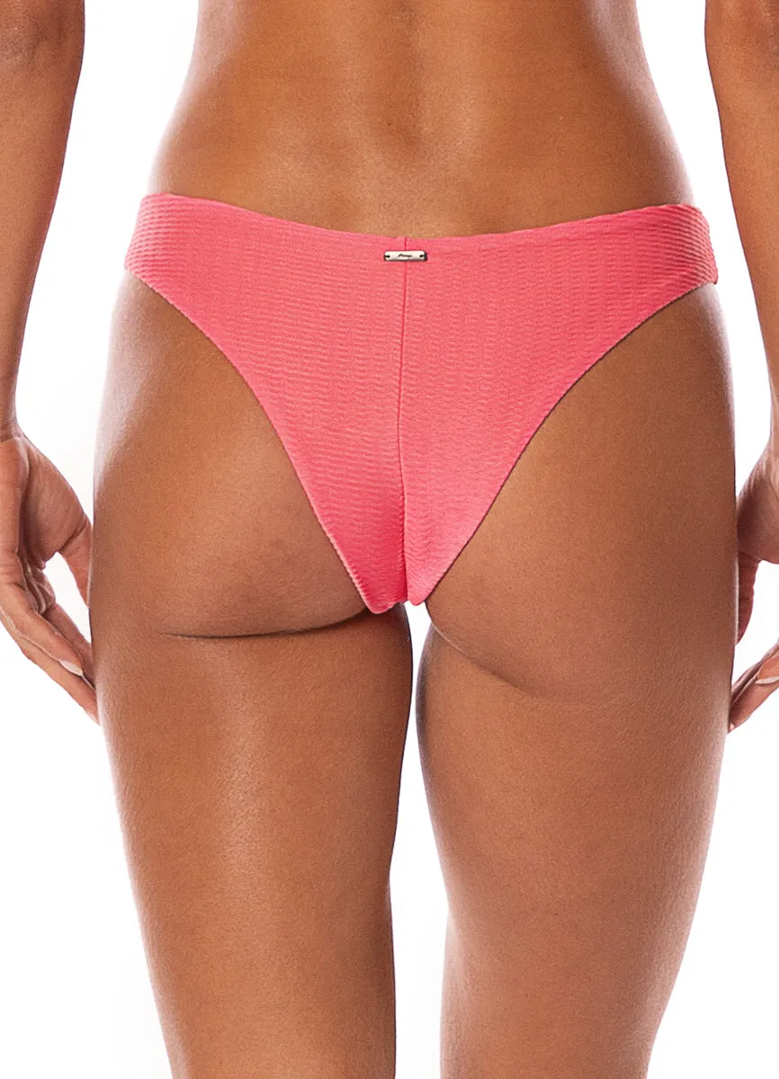Maaji Coral Ripple Iconic Low Rise Thin Side Bikini Bottom sold by Maaji product image thumbnail 4