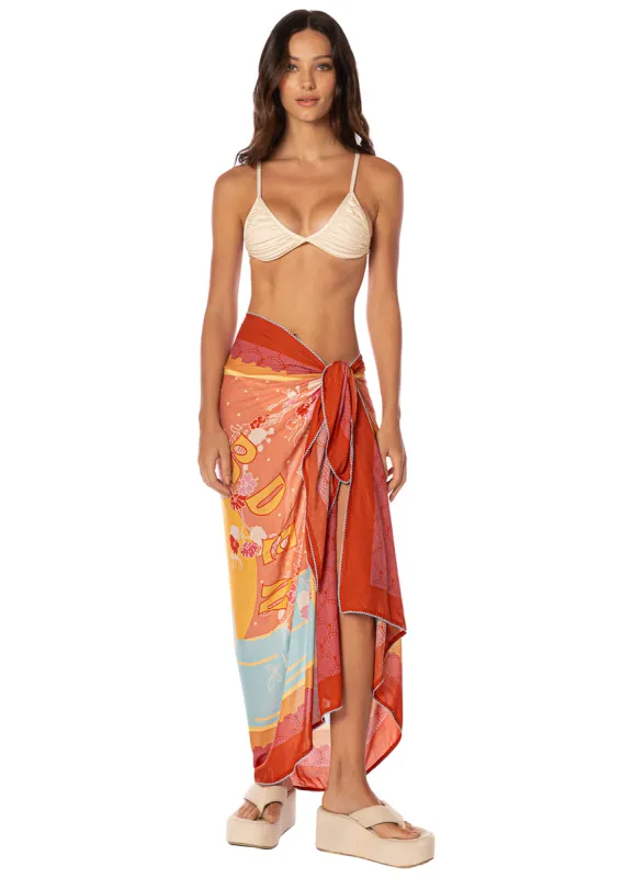 Maaji Copper Glow Isla V Pareo sold by Maaji