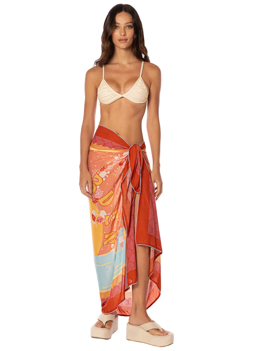 Maaji Copper Glow Isla V Pareo sold by Maaji