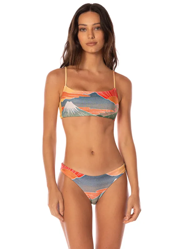 Maaji Sakura Scenery Scape Sporty Bralette Bikini Top sold by Maaji
