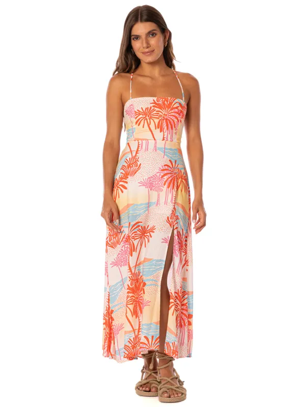 Maaji Cali Sea Remi V Midi Dress sold by Maaji