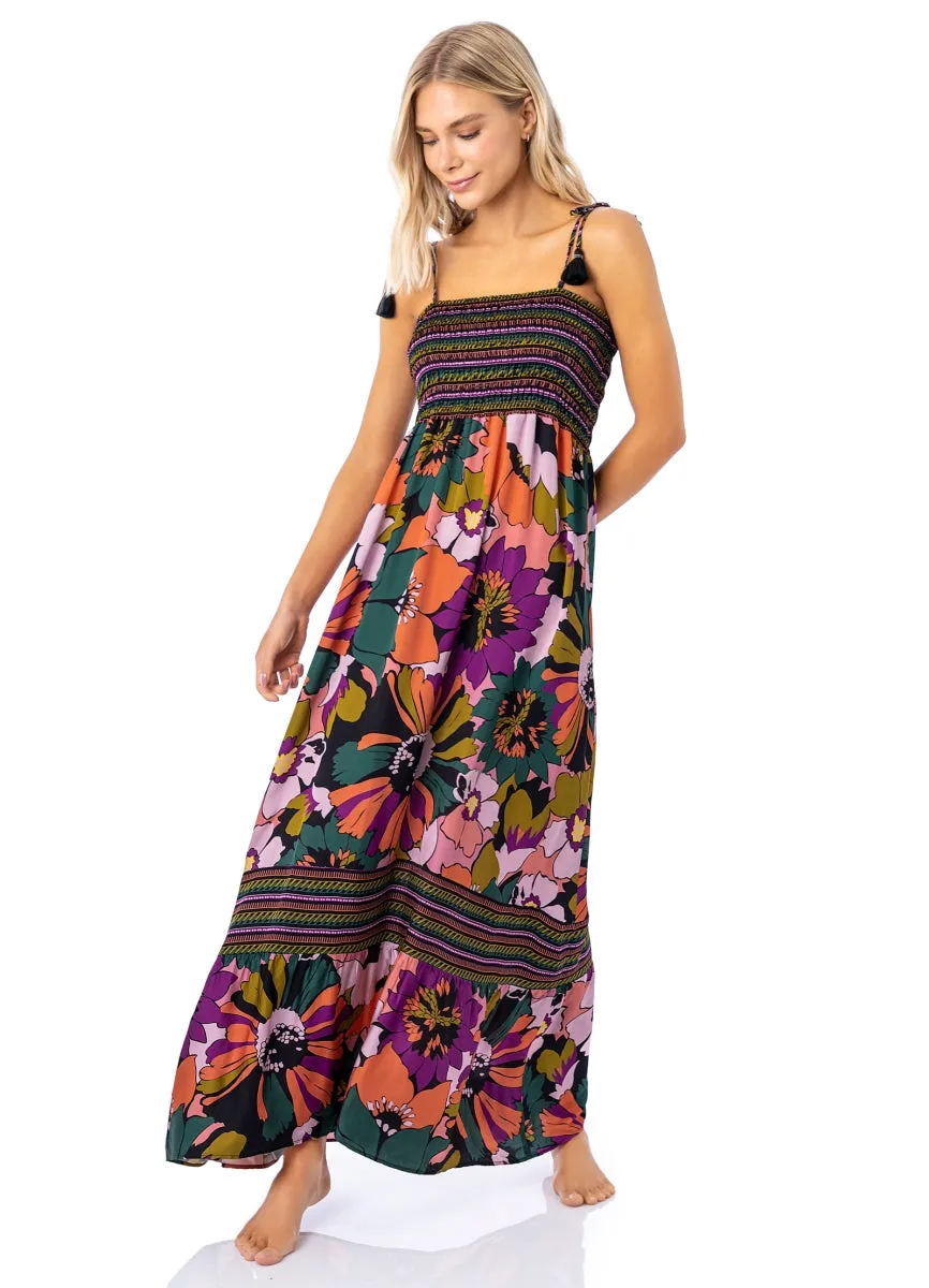 Maaji Retro Floral Bewitched Long Dress sold by Maaji
