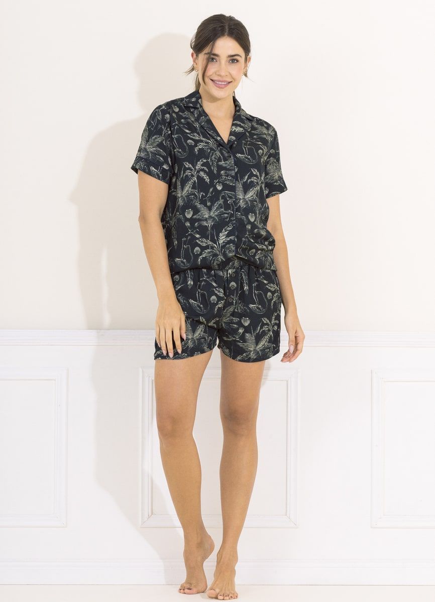 Maaji Midnight Jungle Lilly Sleep Short Set sold by Maaji product image thumbnail 3