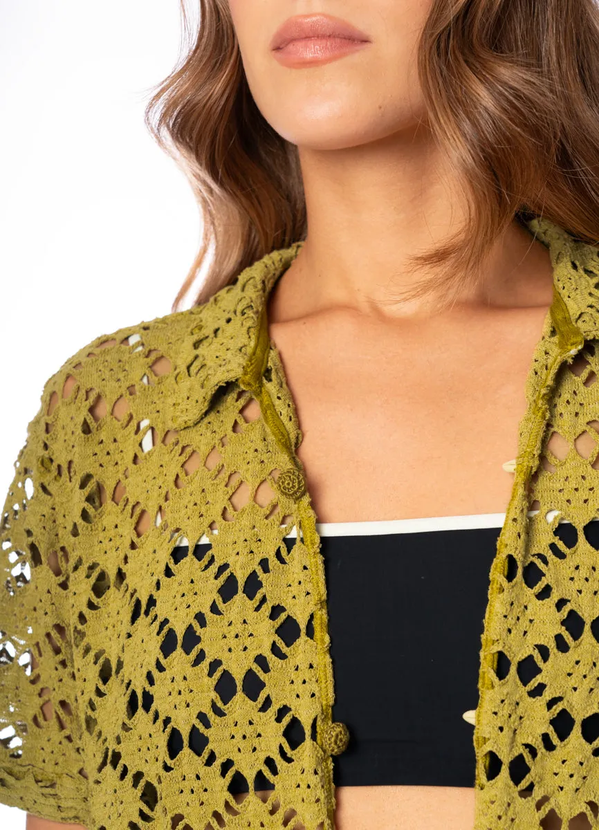 Maaji Engraved Leaves Sol Long Shirt sold by Maaji product image thumbnail 3