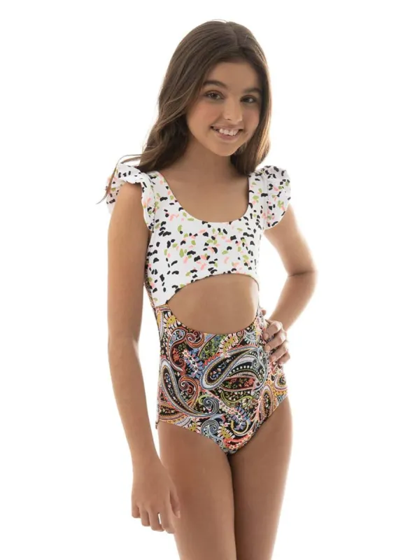 Maaji Opal Vanilla Girls One Piece sold by Maaji