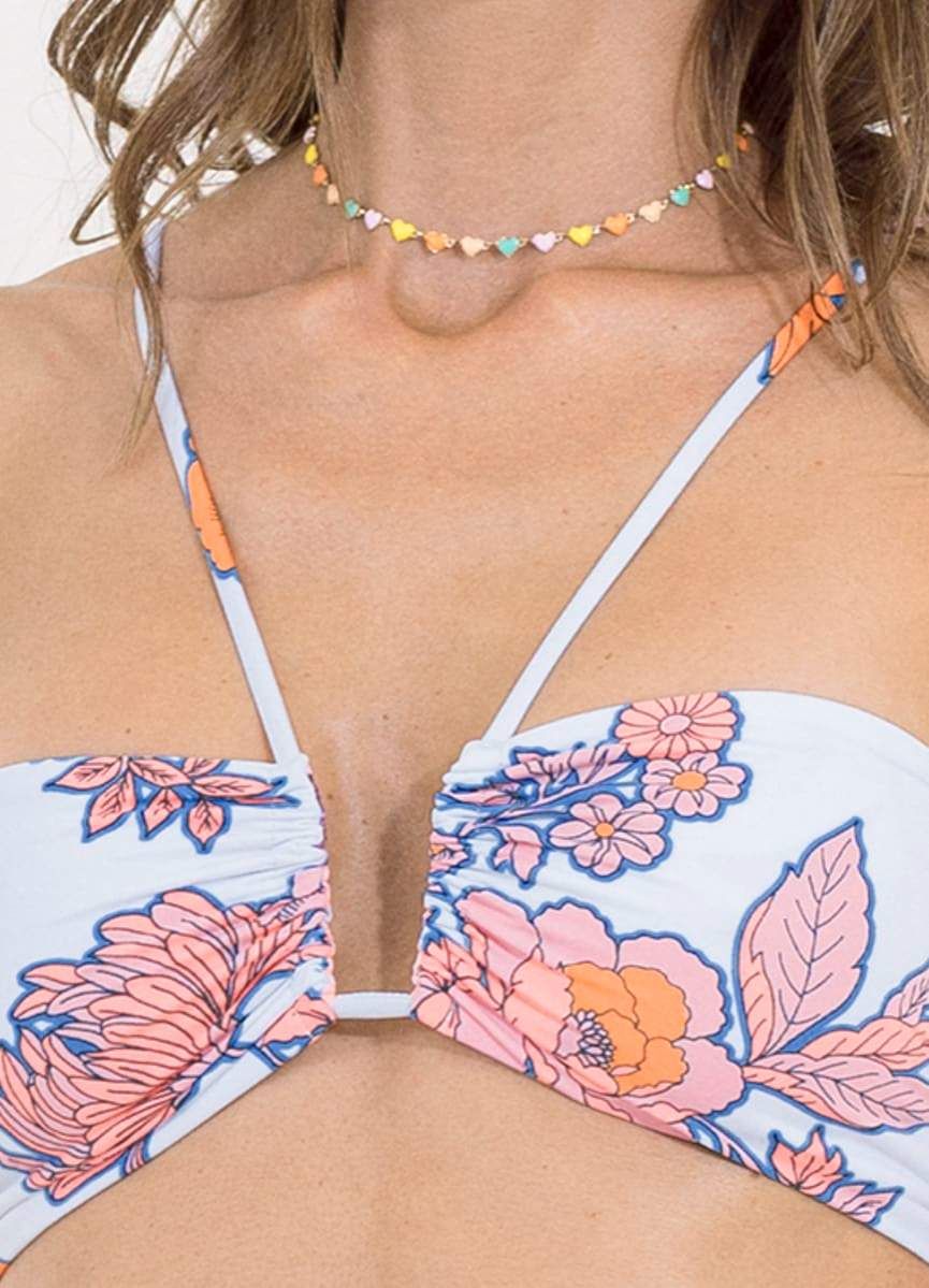 Maaji Le Fleur Ursule V Wire Bandeau Bikini Top sold by Maaji product image thumbnail 2