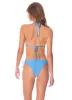 Maaji Stone Blue Sunning Low Rise Tie Side Bikini Bottom sold by Maaji