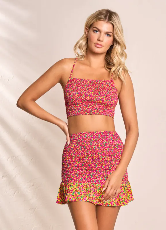 Maaji Miniflore Leila Crop Top sold by Maaji