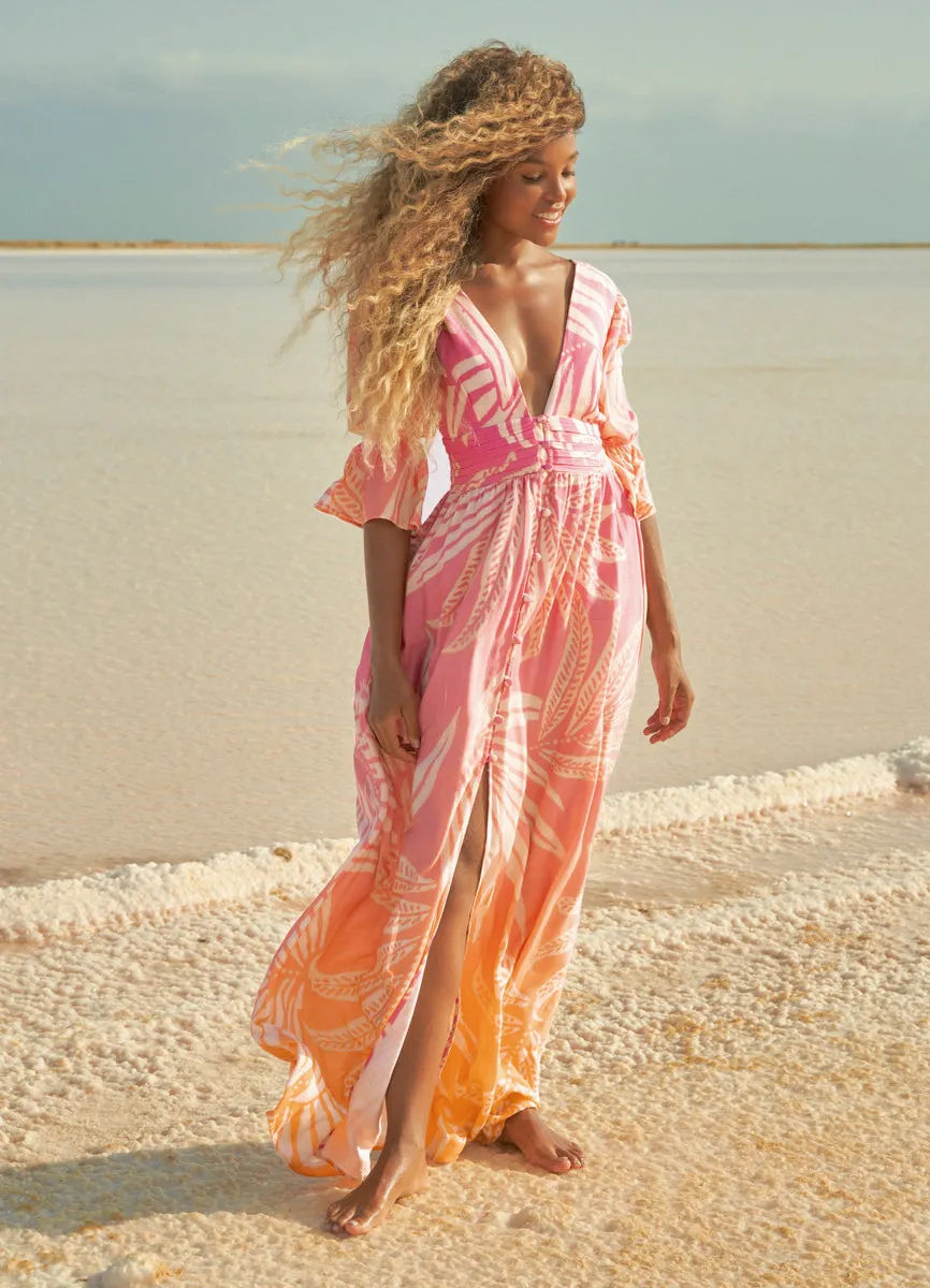 Maaji Ombre Foliage Aria Long Dress sold by Maaji product image thumbnail 4