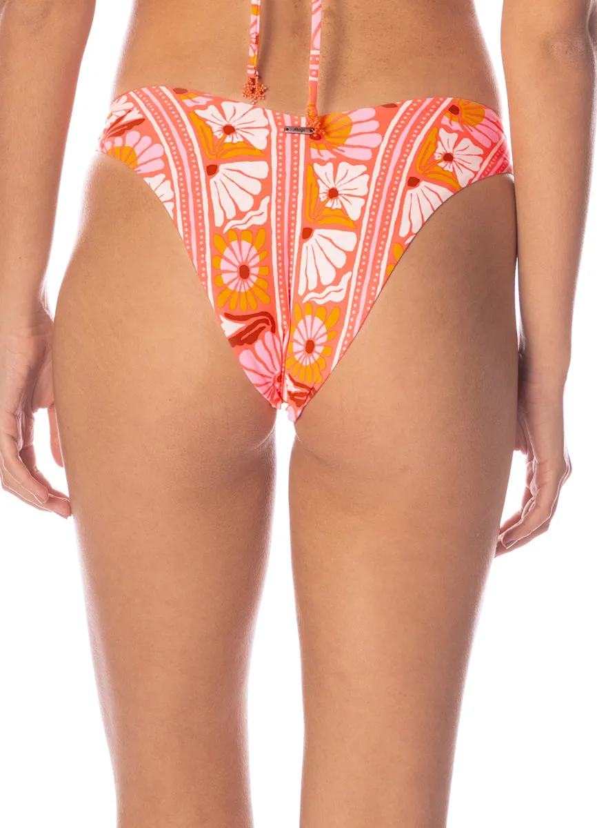 Maaji Peach Flowers Valering Regular Rise Double V Bikini Bottom sold by Maaji product image thumbnail 4