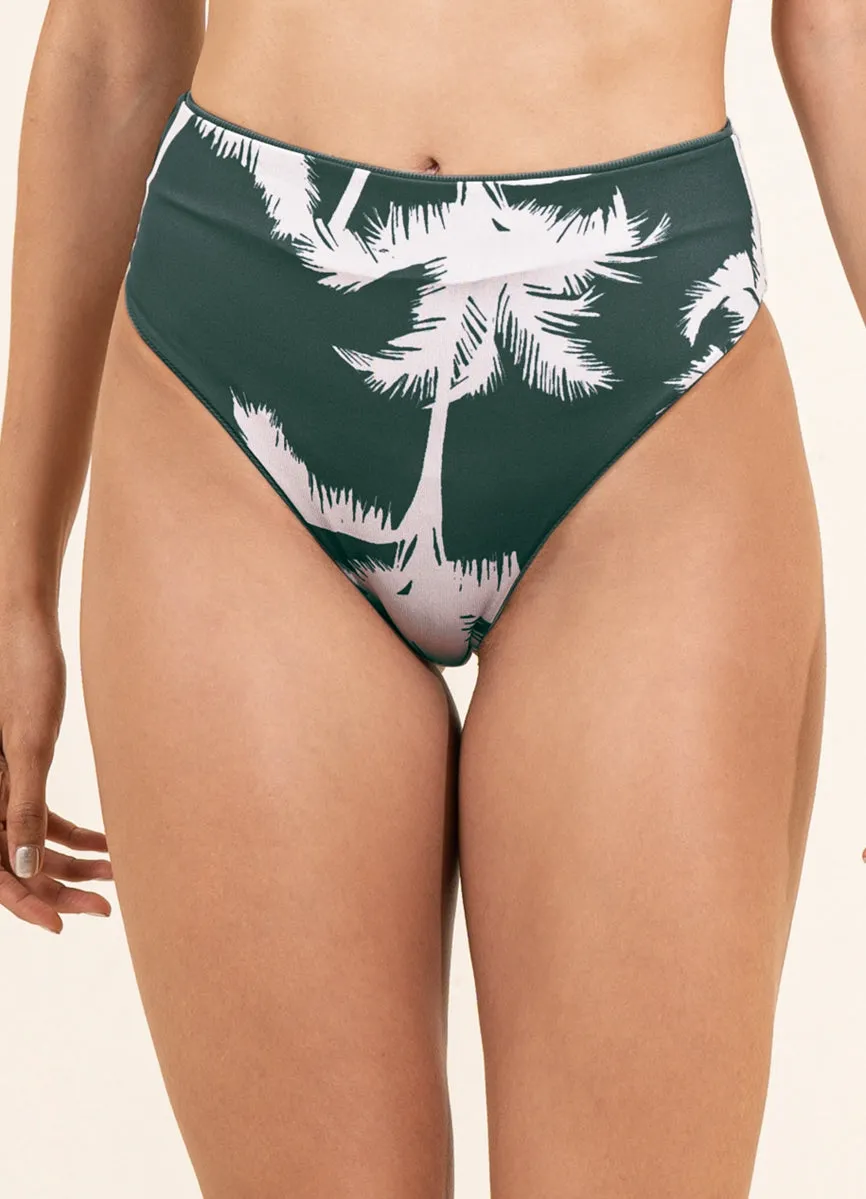 Maaji Eucaliyptus Green Suzy Q High Rise/High Leg Bikini Bottom sold by Maaji product image thumbnail 2