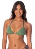 Maaji Eucalyptus Green Balmy Sliding Triangle Bikini Top sold by Maaji