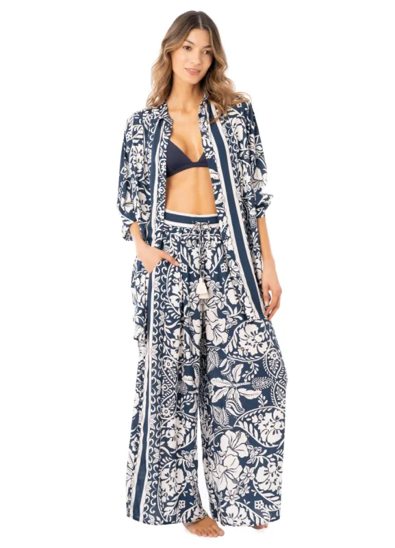 Maaji Delft Baroque Alina Long Shirt sold by Maaji