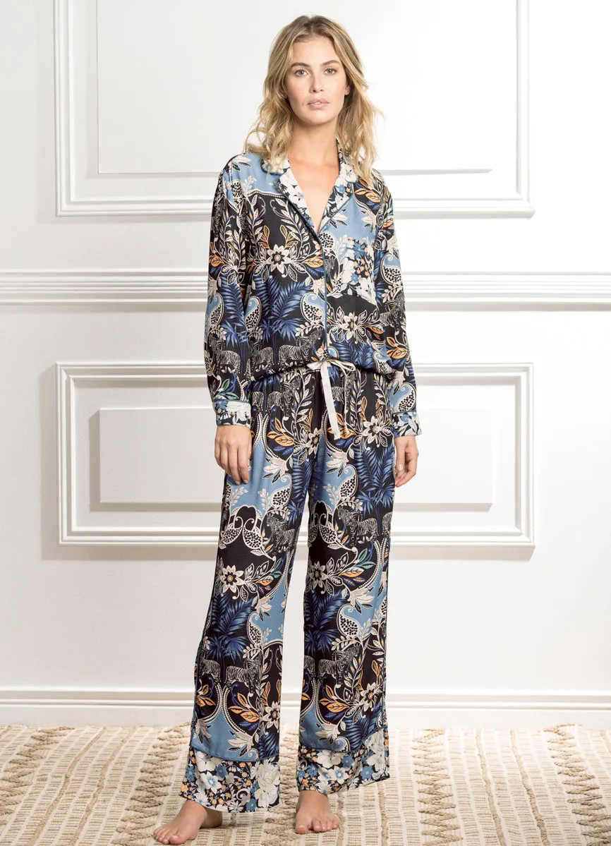 Maaji Damask Dandelion Sleep Pant Set sold by Maaji