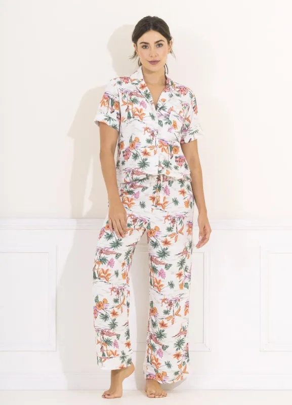 Maaji Hawaiian Roll Paradise Sleep Pant Set sold by Maaji