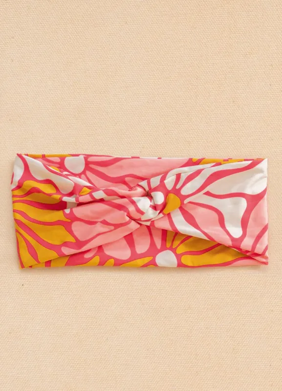 Maaji Dali Flowers Gleam Turban sold by Maaji