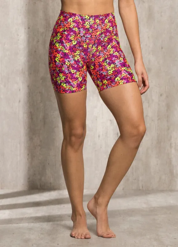 Maaji Monet Blaze High Rise Biker Short made by Maaji