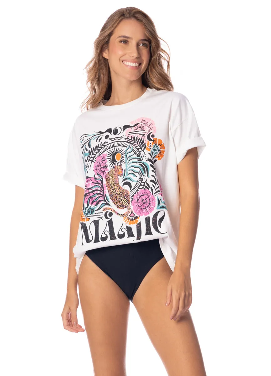 Maaji Jaguar Jungle Azalea T-Shirt sold by Maaji product image thumbnail 3