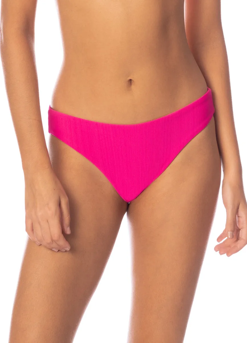 Maaji Hot Magenta Sublimity Regular Rise Classic Bikini Bottom sold by Maaji product image thumbnail 3