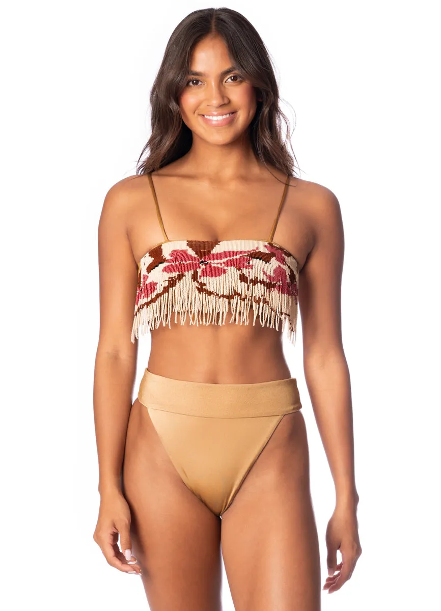 Maaji Ancestry Zefora High Rise Thin Side Bikini Bottom sold by Maaji product image thumbnail 2