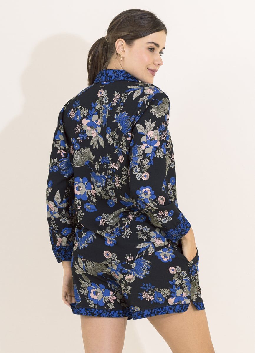Maaji Blue Poppy Brittany Sleep Short Set sold by Maaji product image thumbnail 2