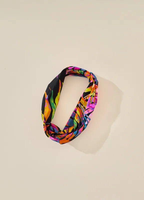 Maaji Midnight Tropics Gleam Turban sold by Maaji
